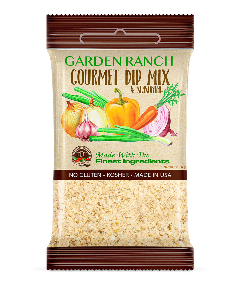 GARDEN RANCH - GOURMET DIP MIX (Gluten Free)