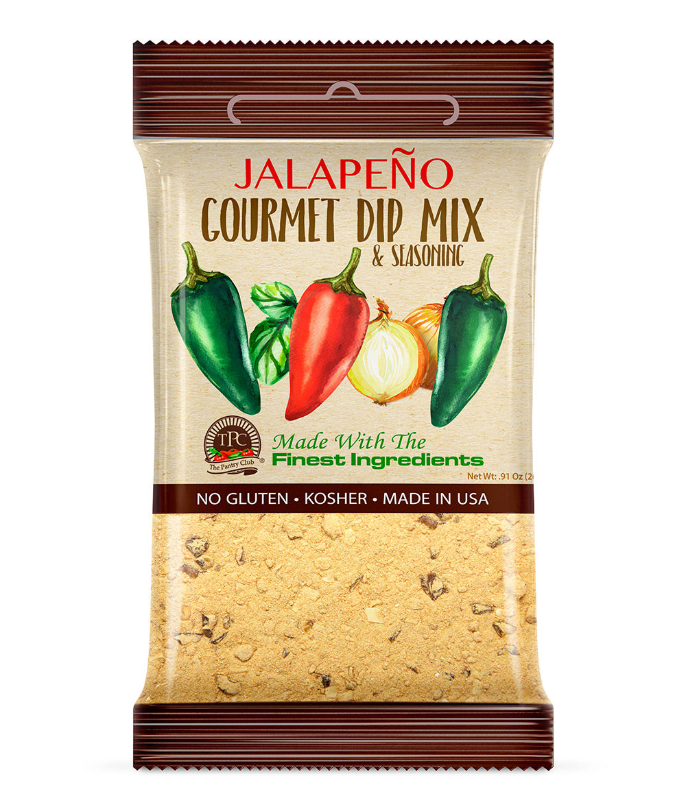 JALAPENO - GOURMET DIP MIX (Gluten Free)