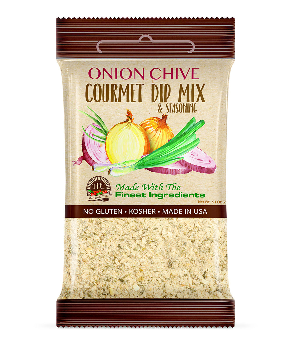 ONION CHIVE - GOURMET DIP MIX (Gluten Free)